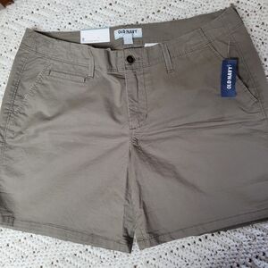 NWT Old Navy Boyfriend Shorts Barnswallow Color Size 12